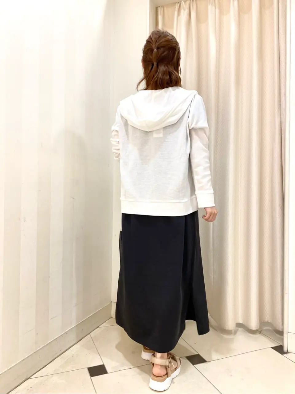 ANY SIS 横尾 コーディネート画像