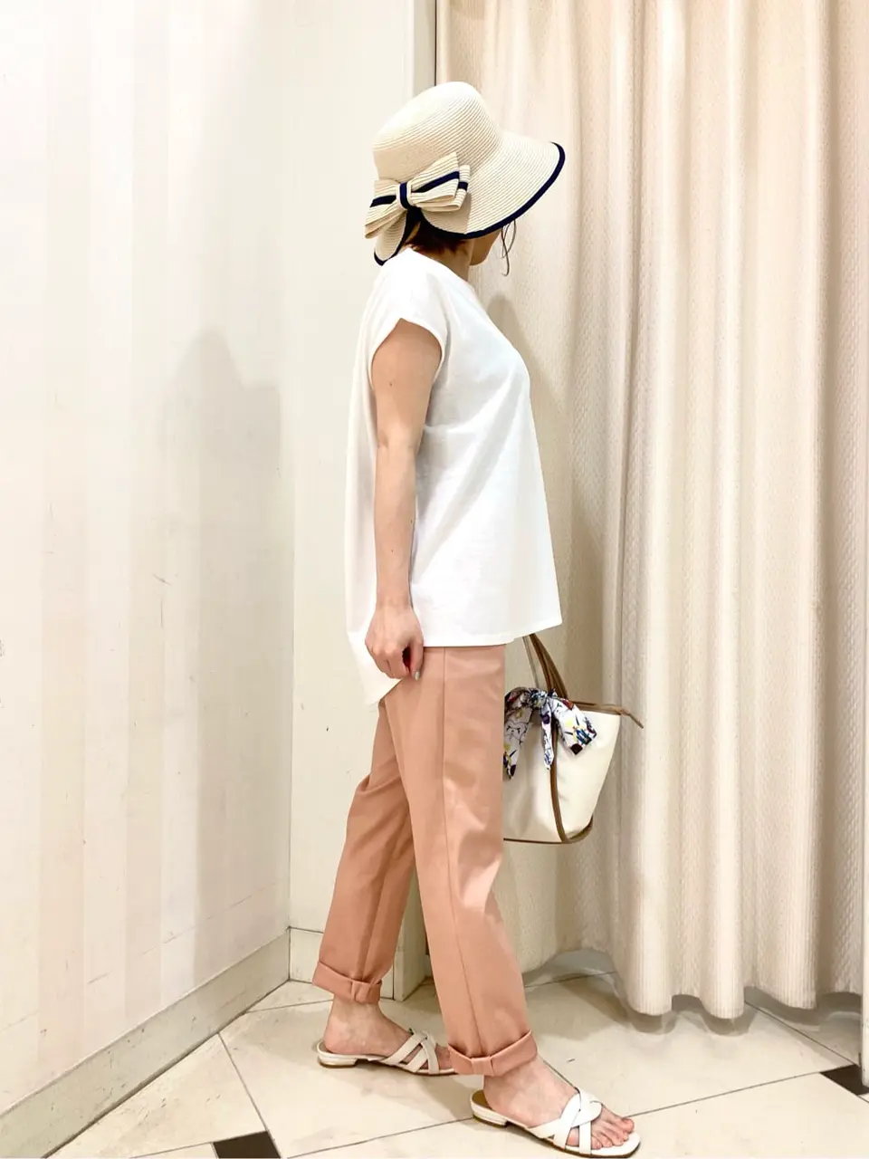 ANY SIS 横尾 コーディネート画像