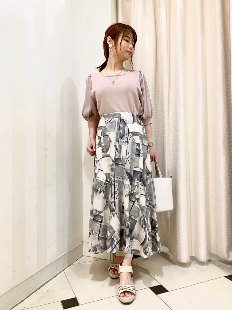 ANY SIS 横尾 コーディネート画像