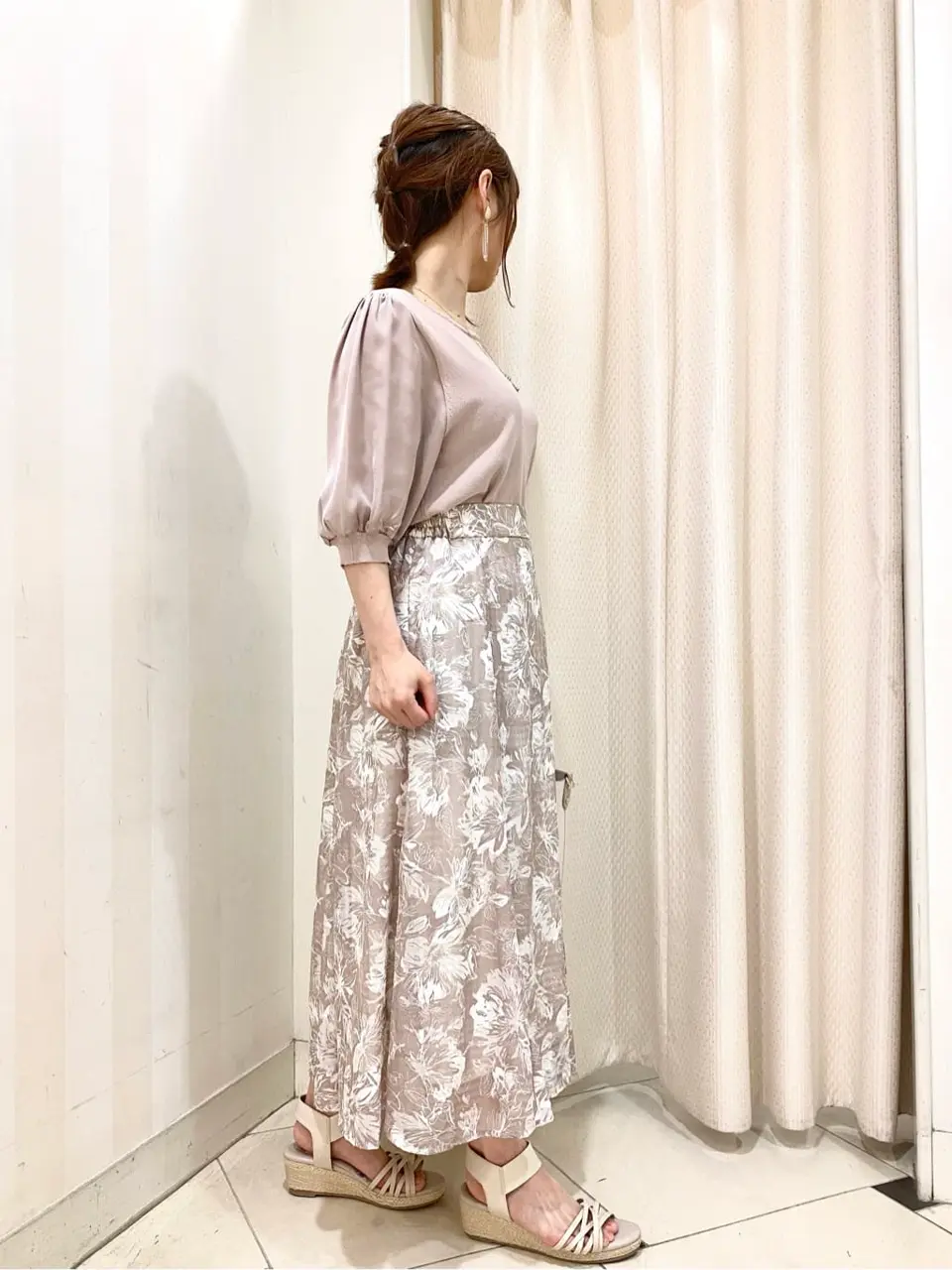 ANY SIS 横尾 コーディネート画像