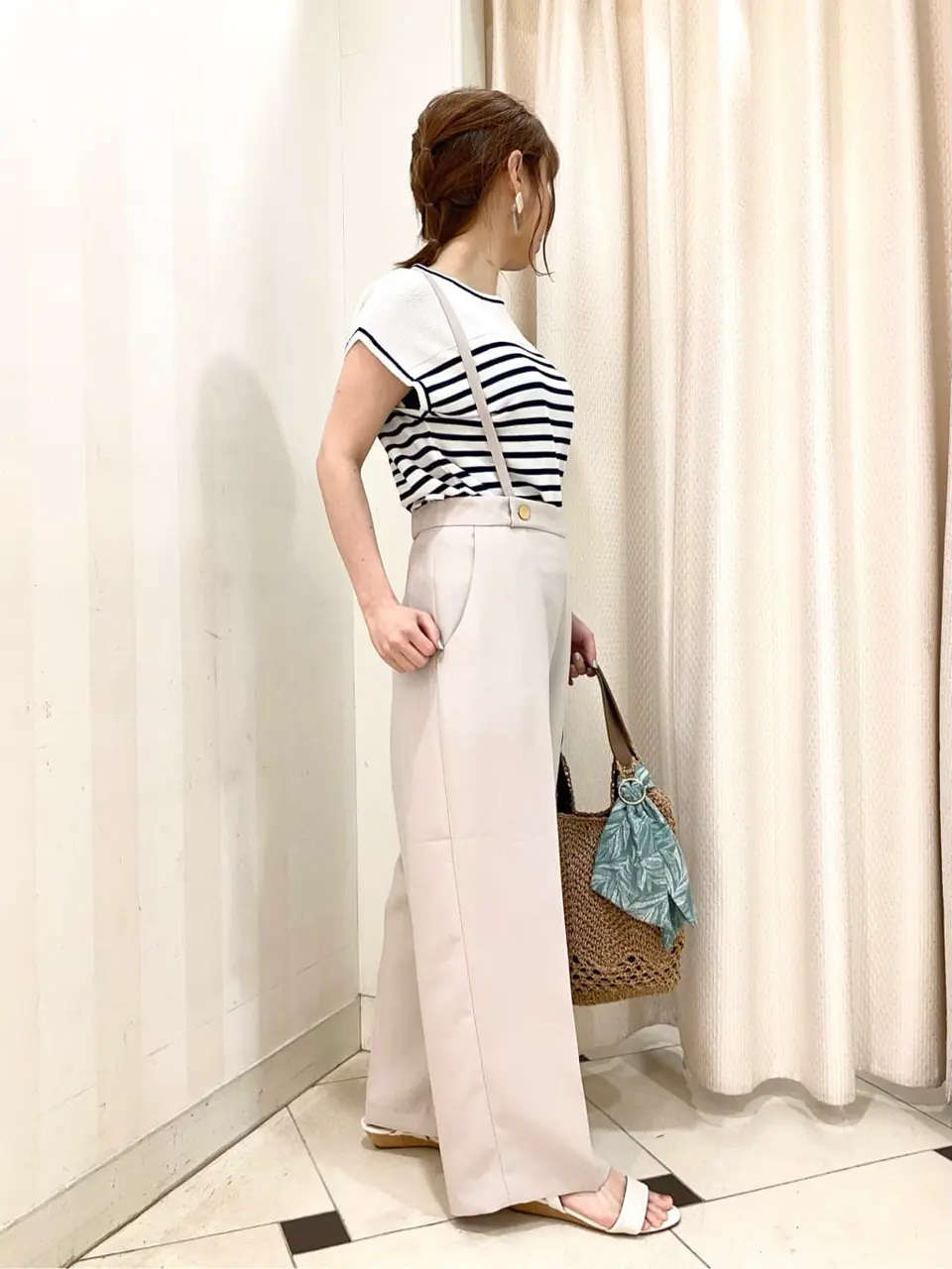 ANY SIS 横尾 コーディネート画像