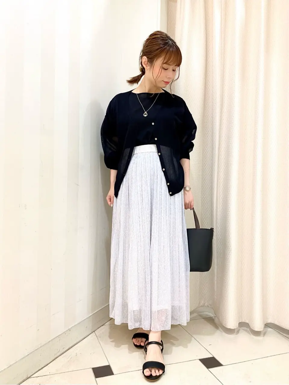 ANY SIS 横尾 コーディネート画像