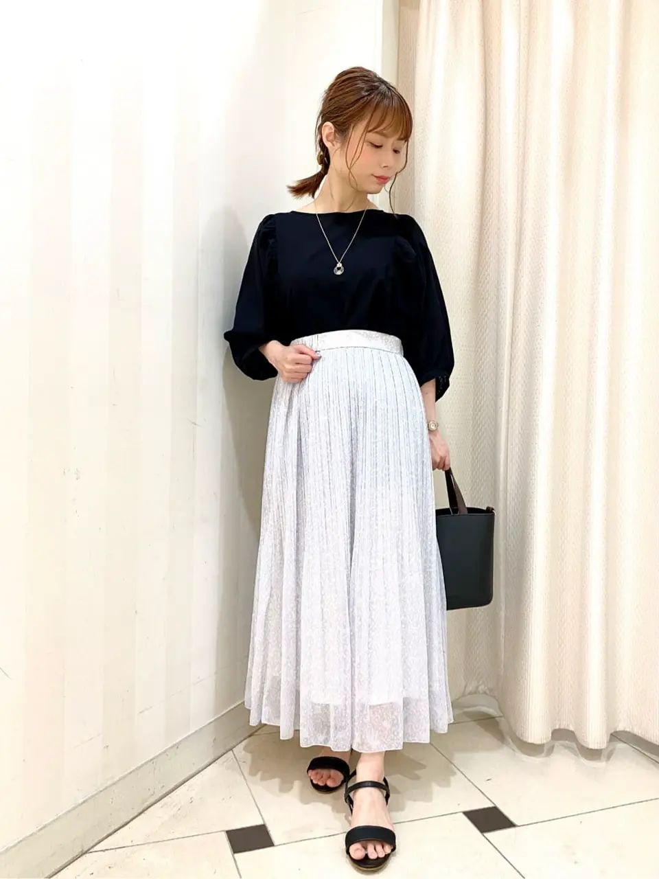 ANY SIS 横尾 コーディネート画像