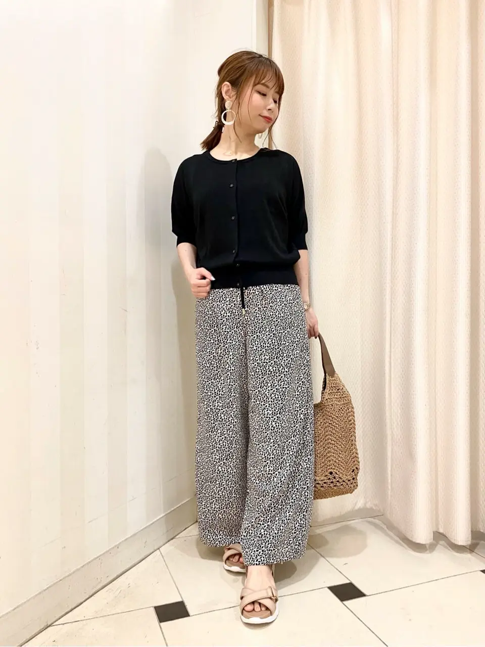 ANY SIS 横尾 コーディネート画像