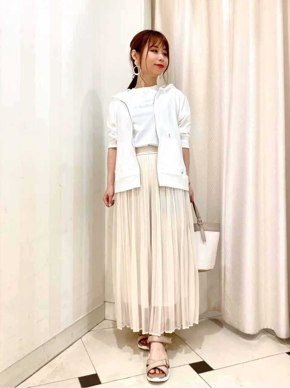 ANY SIS 横尾 コーディネート画像