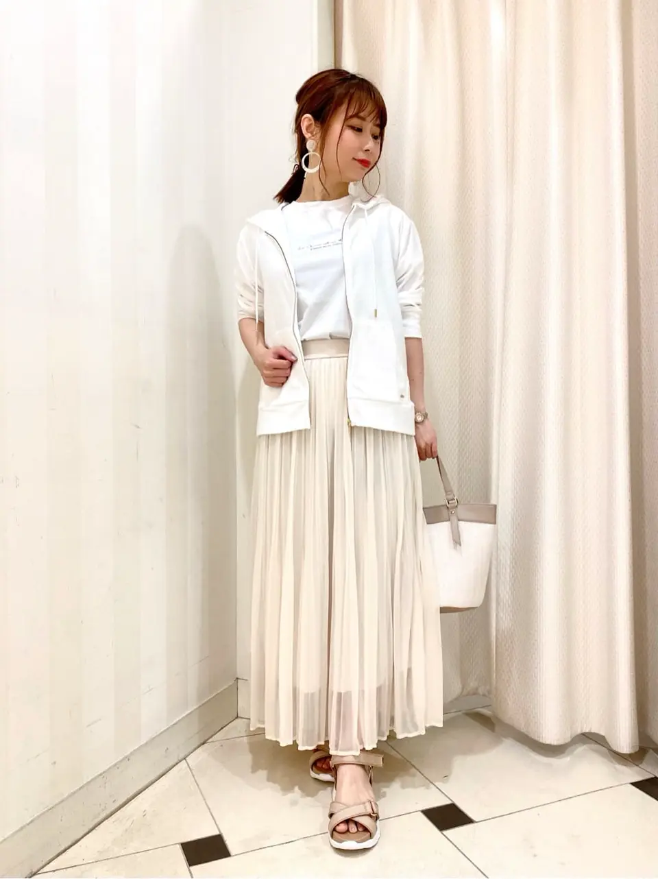 ANY SIS 横尾 コーディネート画像