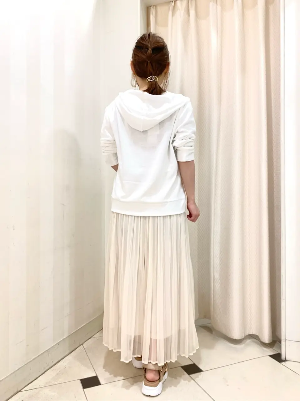 ANY SIS 横尾 コーディネート画像