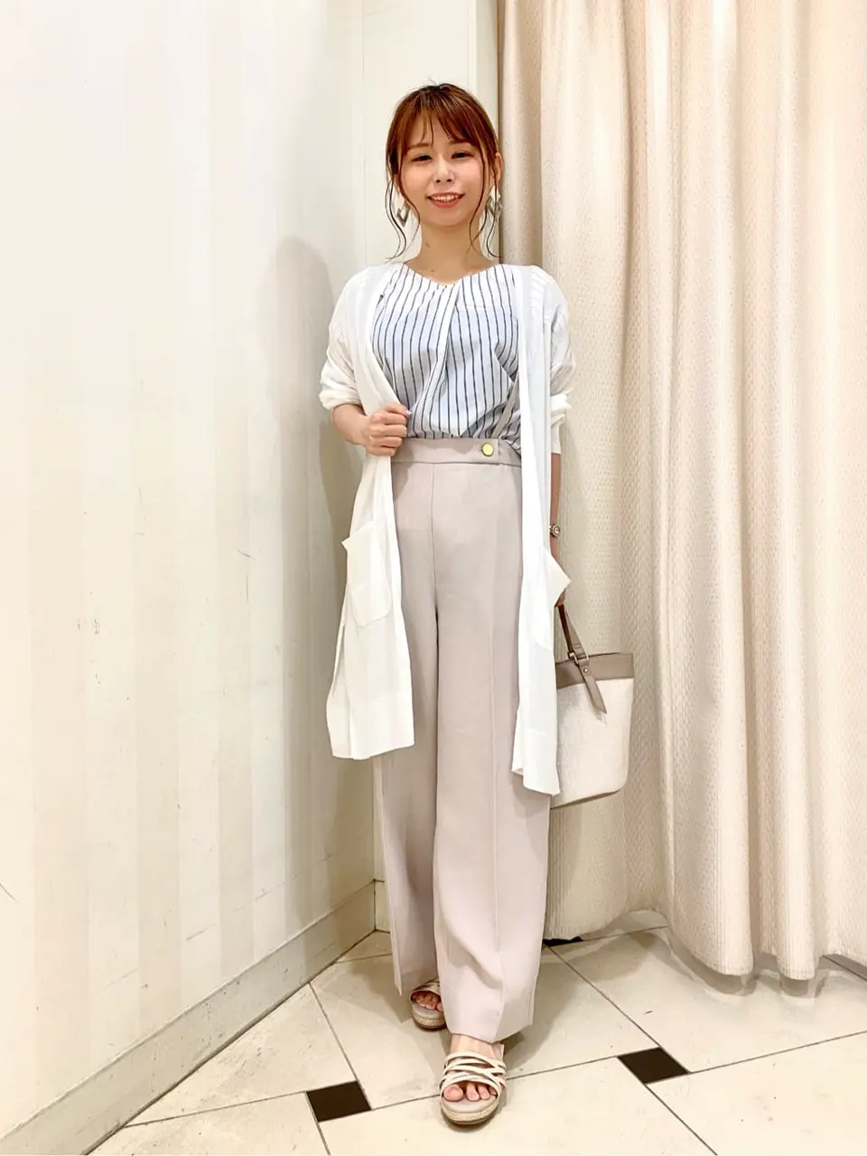 ANY SIS 横尾 コーディネート画像