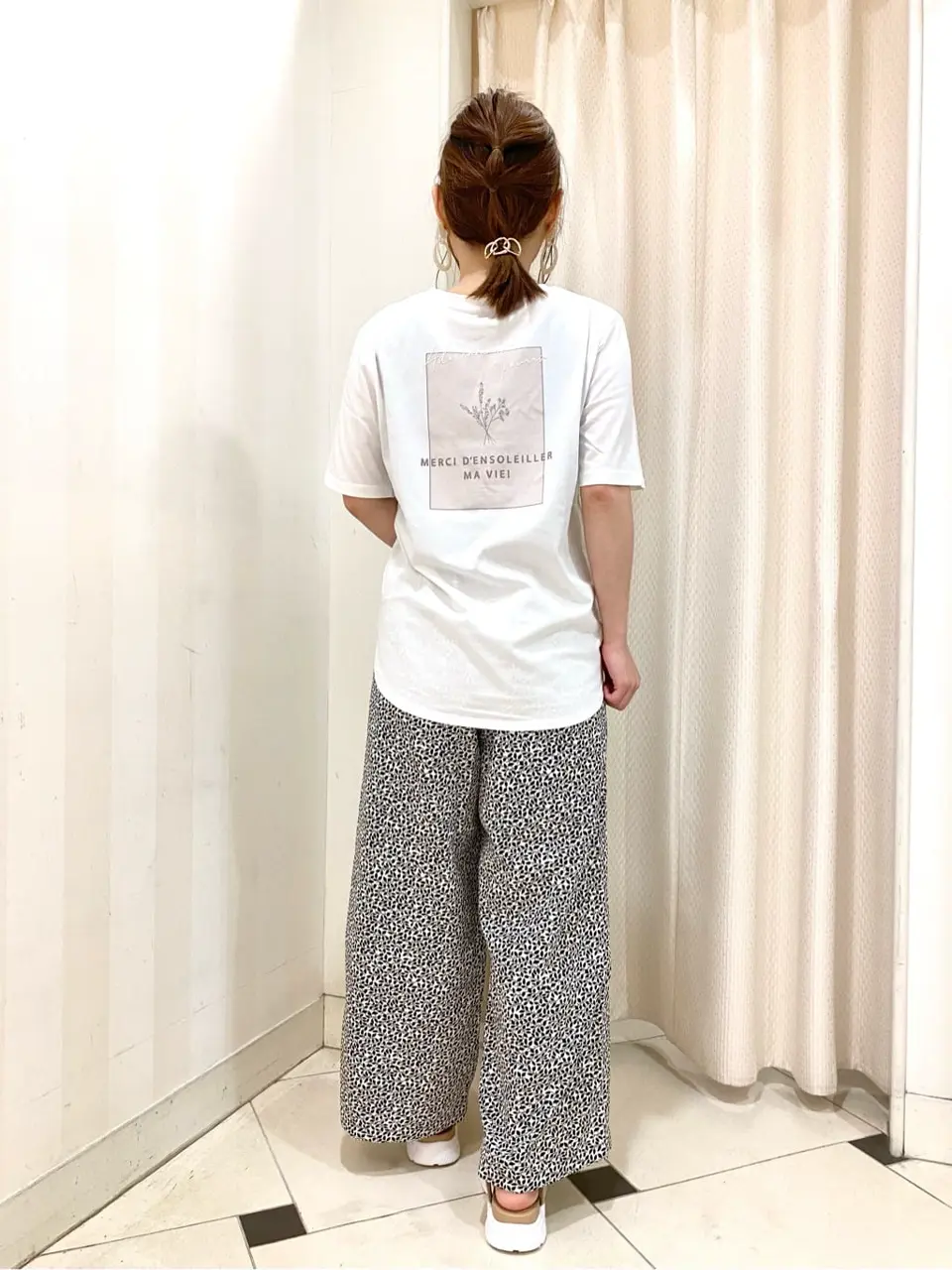 ANY SIS 横尾 コーディネート画像