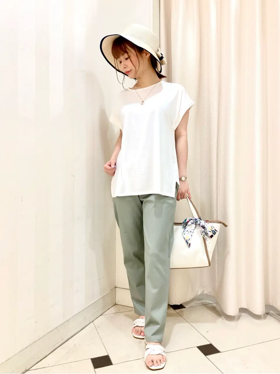 ANY SIS 横尾 コーディネート画像