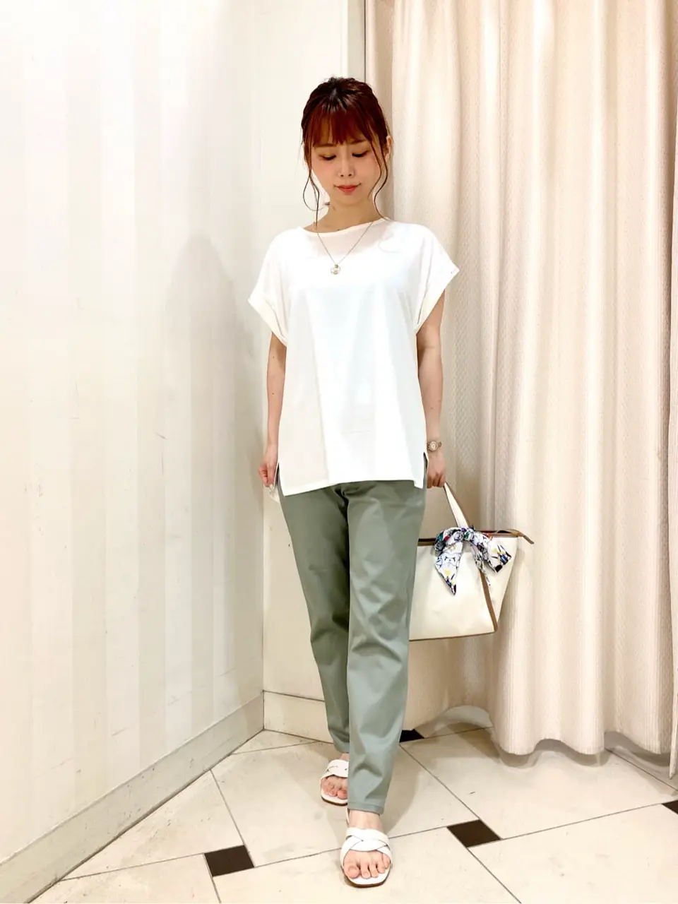 ANY SIS 横尾 コーディネート画像