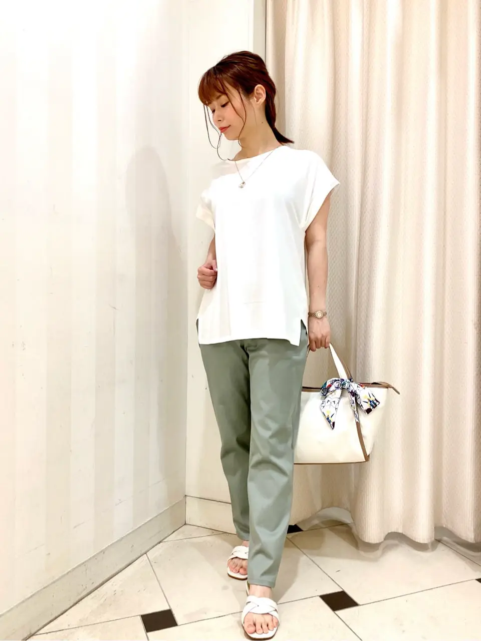 ANY SIS 横尾 コーディネート画像