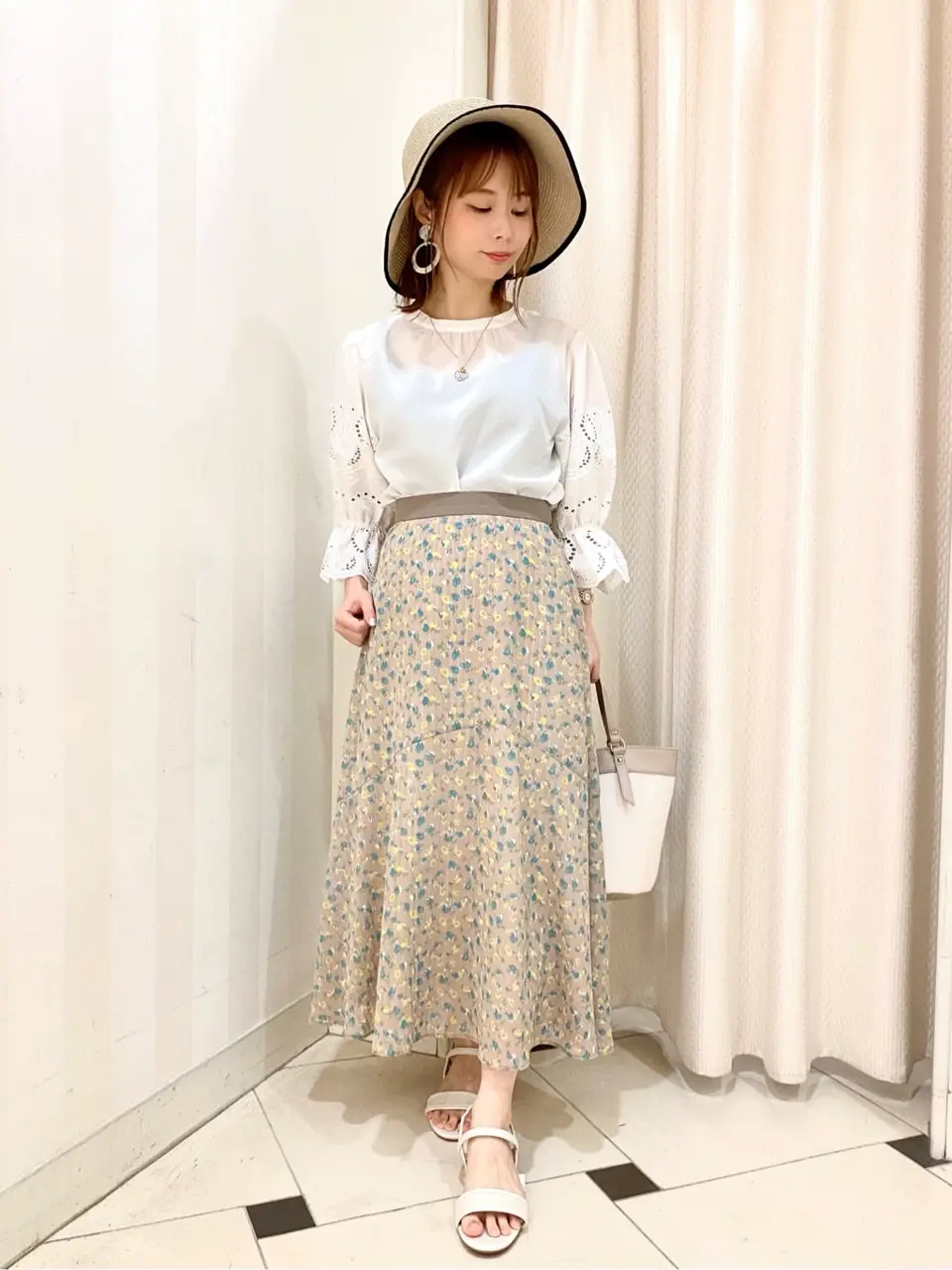 ANY SIS 横尾 コーディネート画像