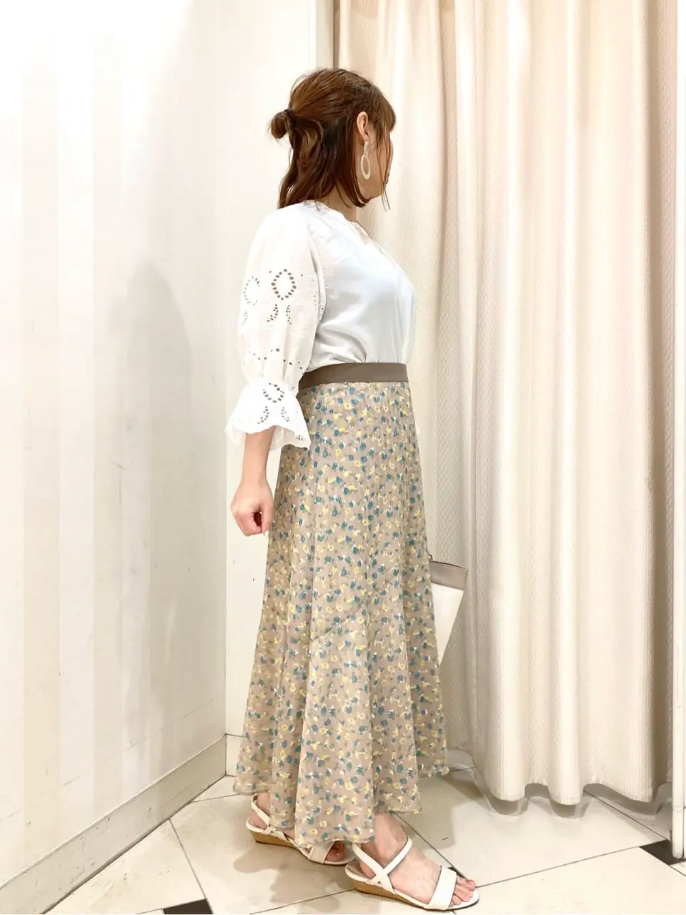 ANY SIS 横尾 コーディネート画像