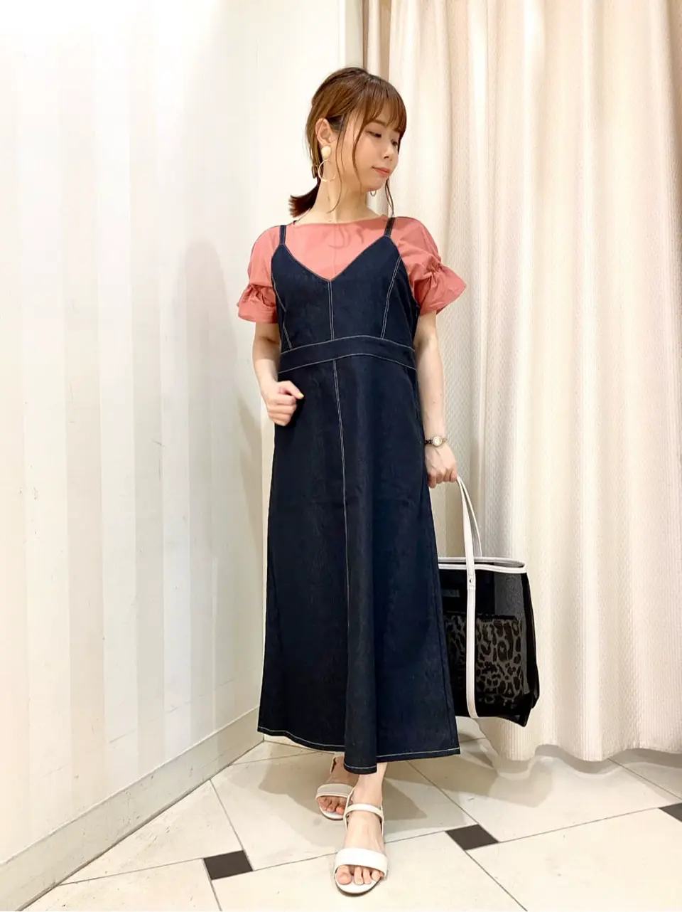 ANY SIS 横尾 コーディネート画像