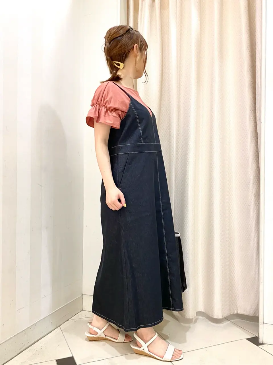 ANY SIS 横尾 コーディネート画像