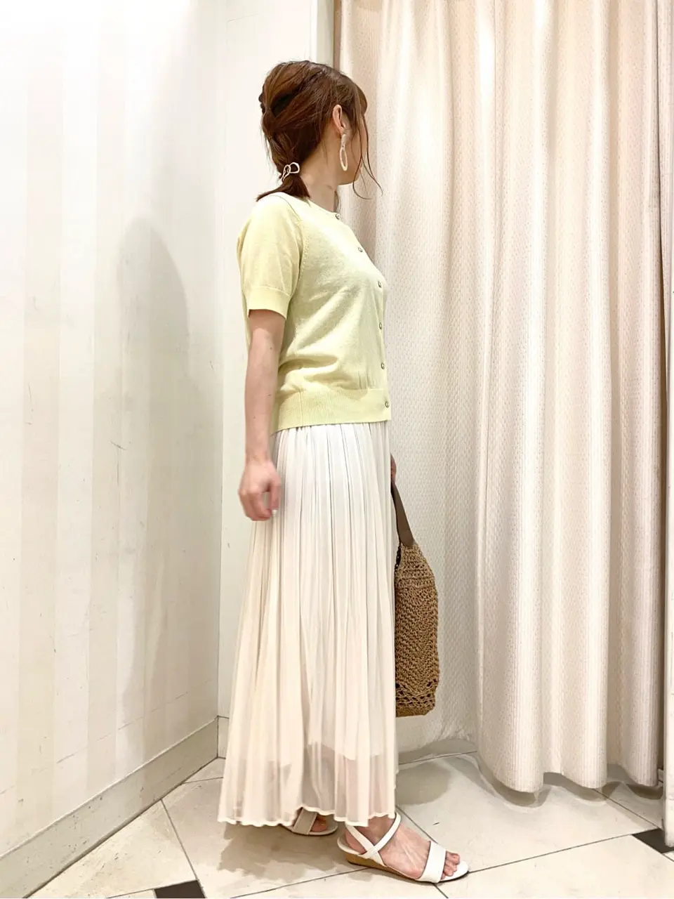 ANY SIS 横尾 コーディネート画像