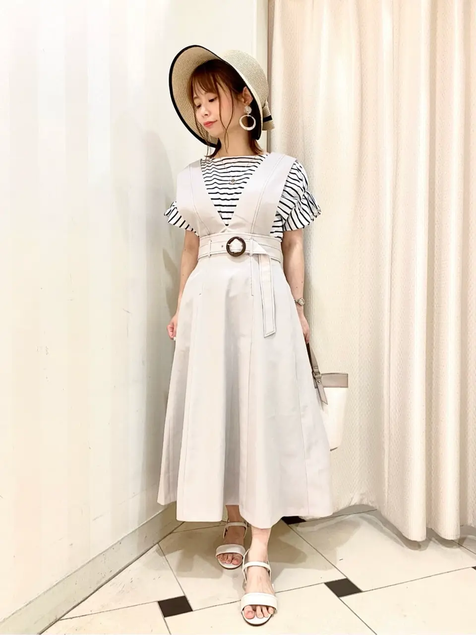 ANY SIS 横尾 コーディネート画像