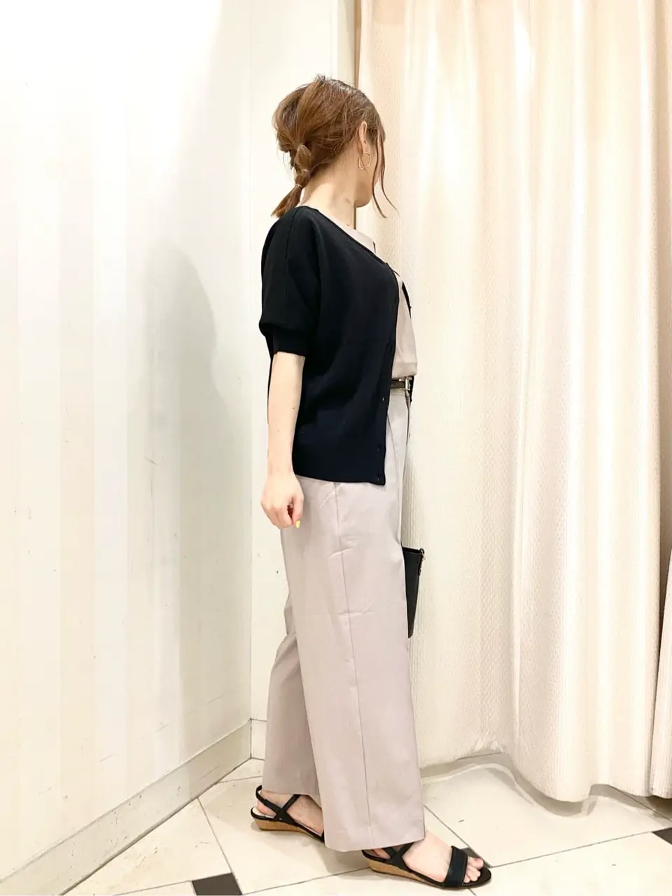 ANY SIS 横尾 コーディネート画像