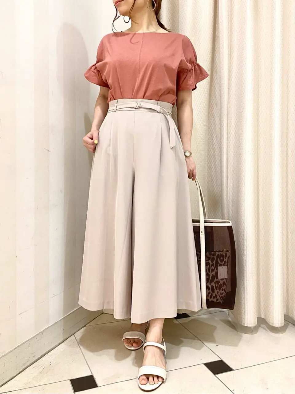 ANY SIS 横尾 コーディネート画像