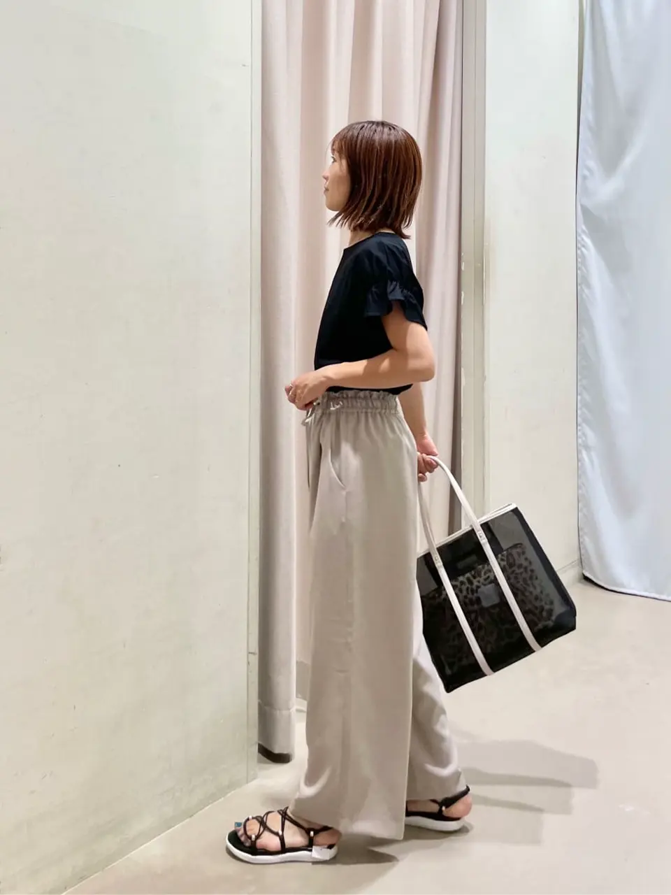 ANY SIS 濱野 コーディネート画像