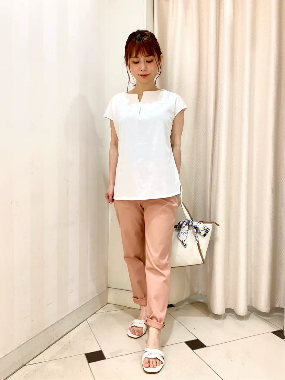 ANY SIS 横尾 コーディネート画像