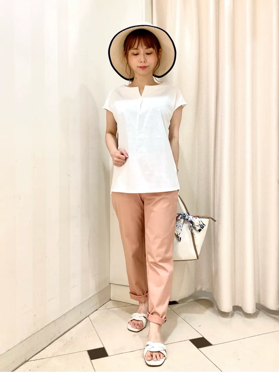 ANY SIS 横尾 コーディネート画像