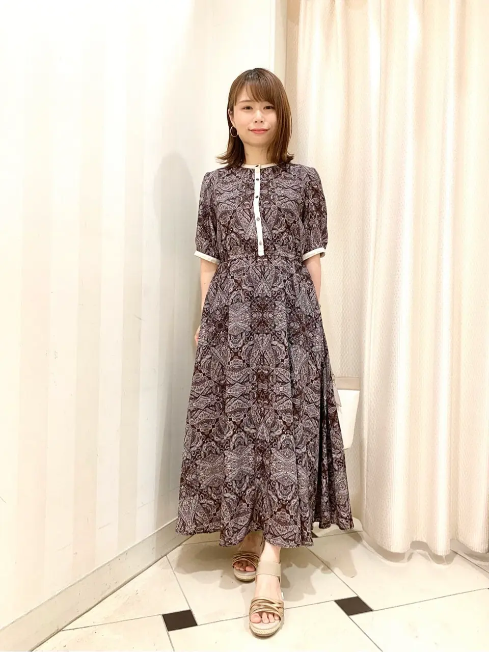 ANY SIS 横尾 コーディネート画像