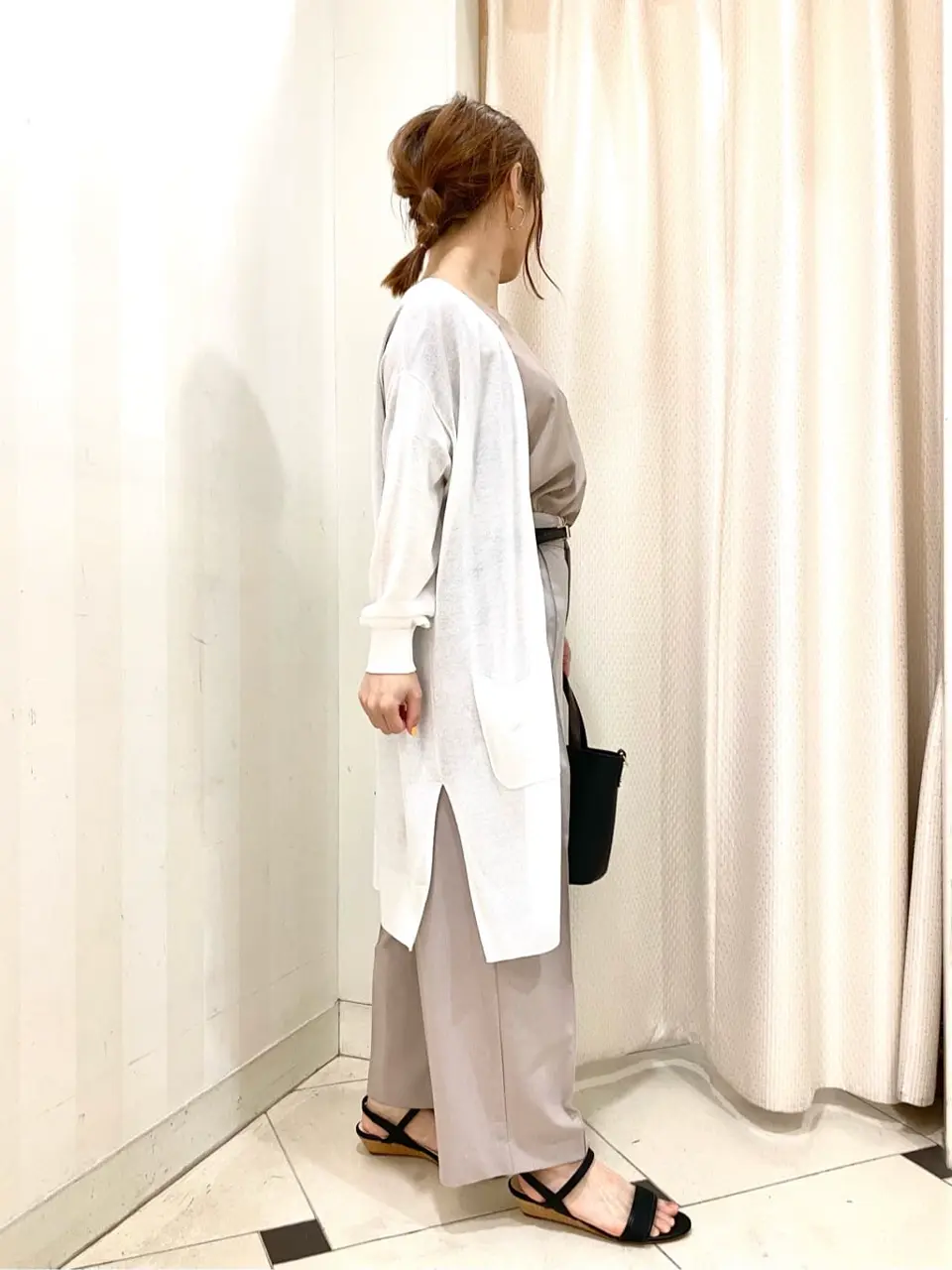 ANY SIS 横尾 コーディネート画像