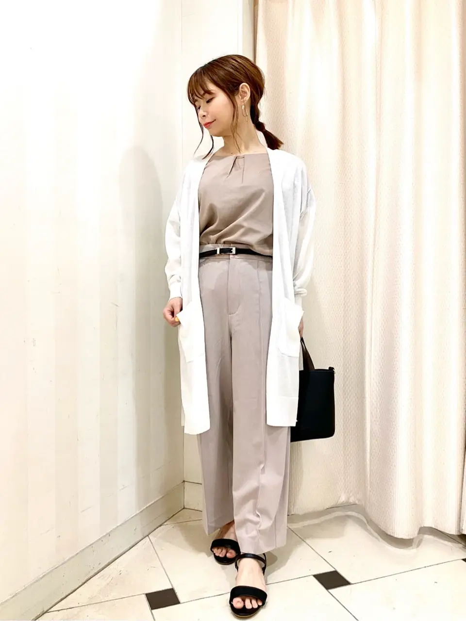 ANY SIS 横尾 コーディネート画像