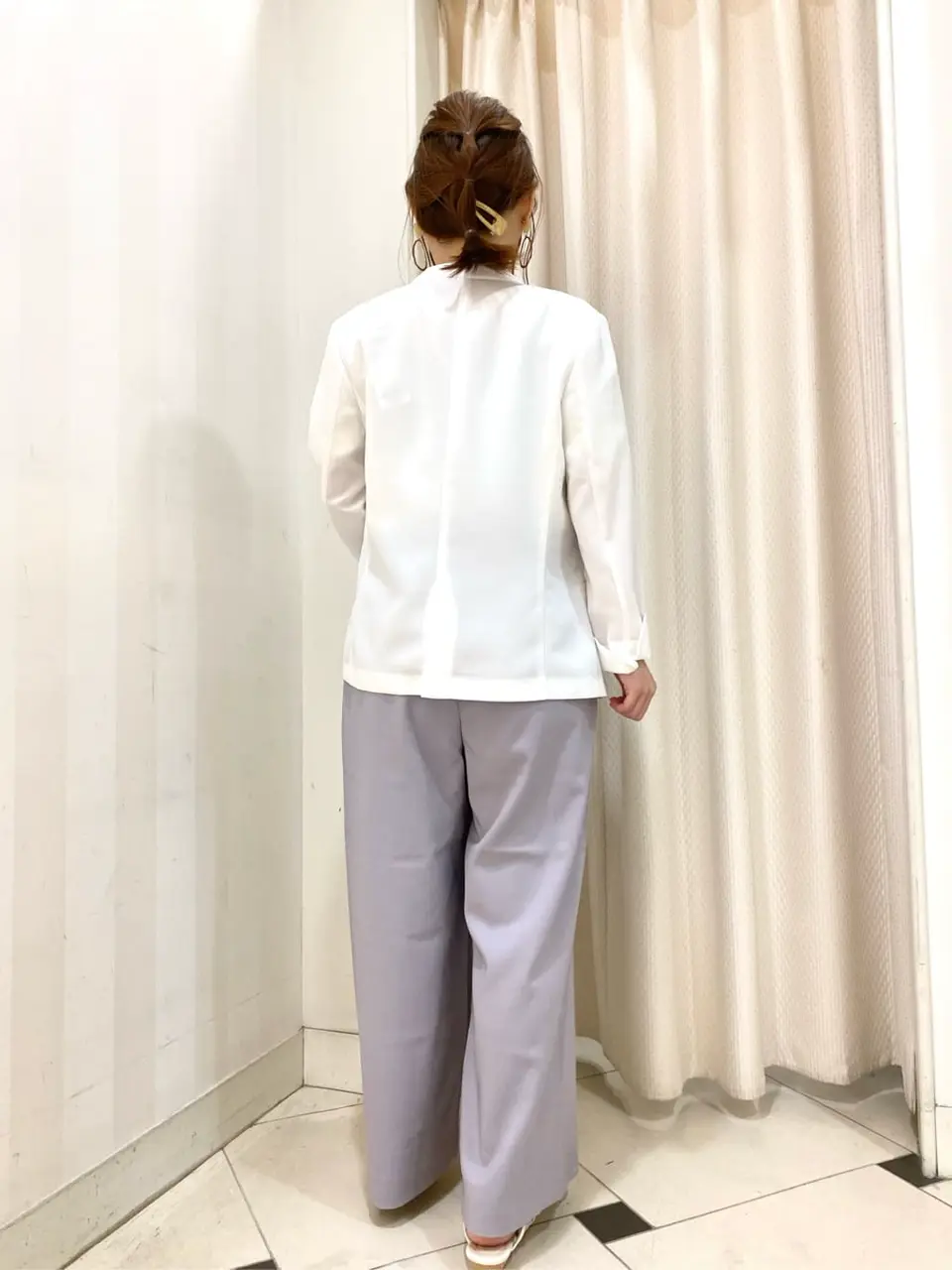 ANY SIS 横尾 コーディネート画像