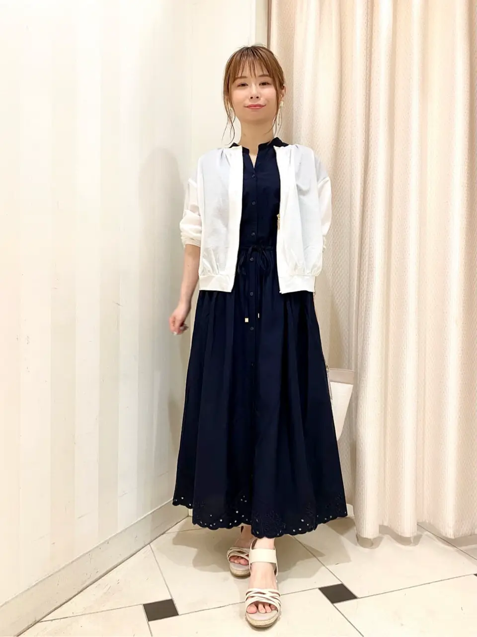 ANY SIS 横尾 コーディネート画像