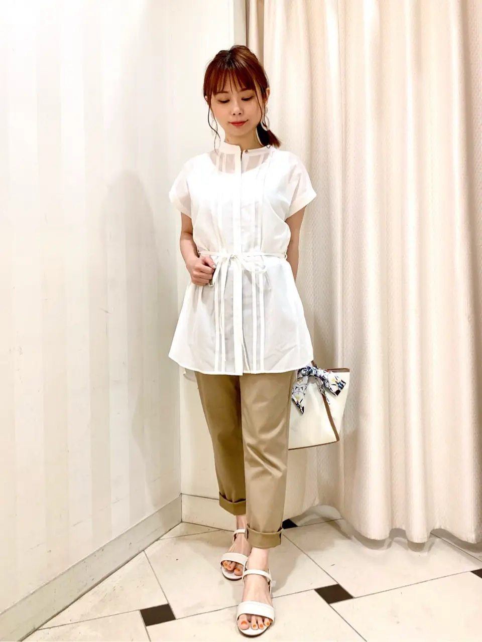 ANY SIS 横尾 コーディネート画像