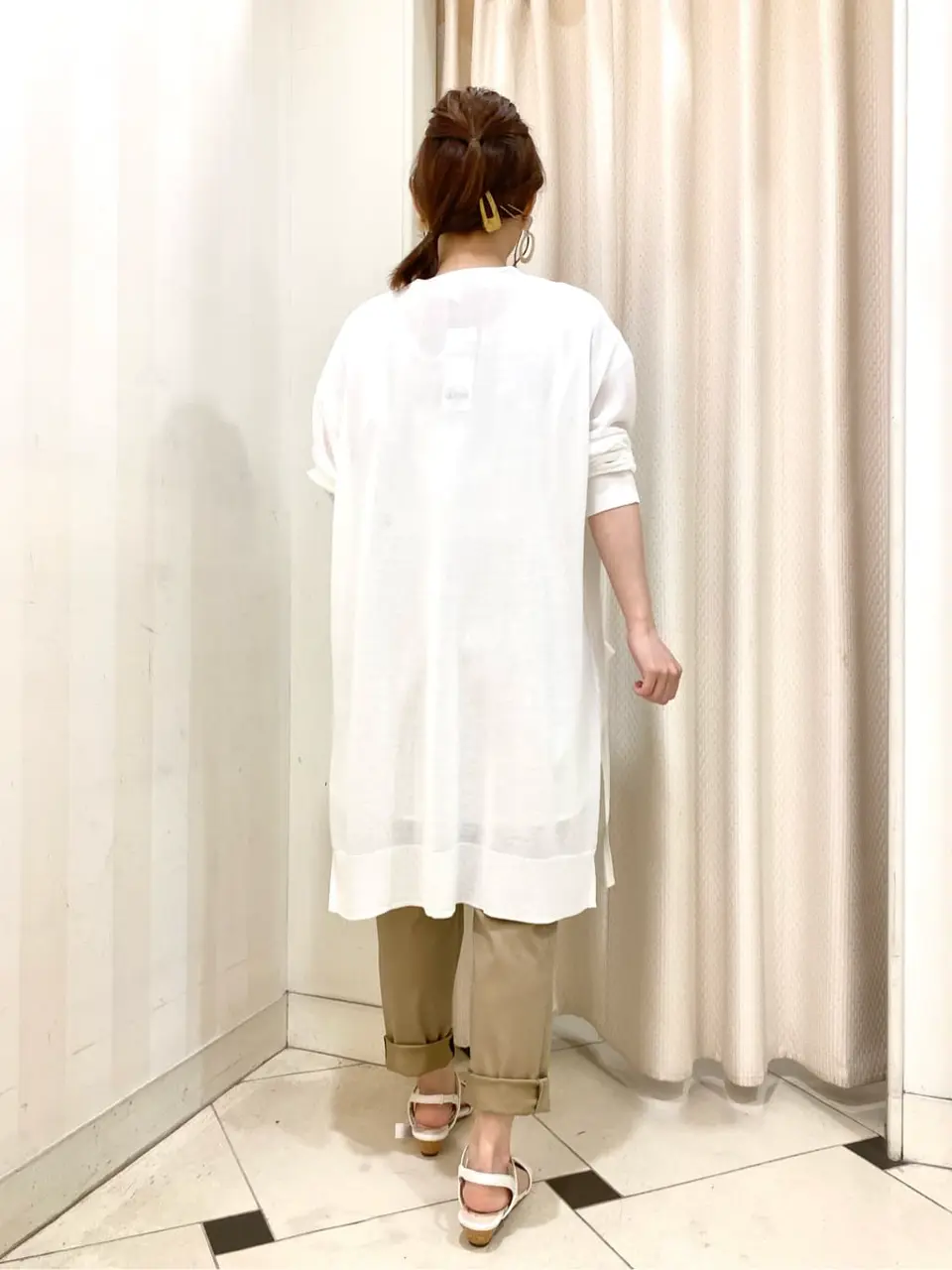 ANY SIS 横尾 コーディネート画像