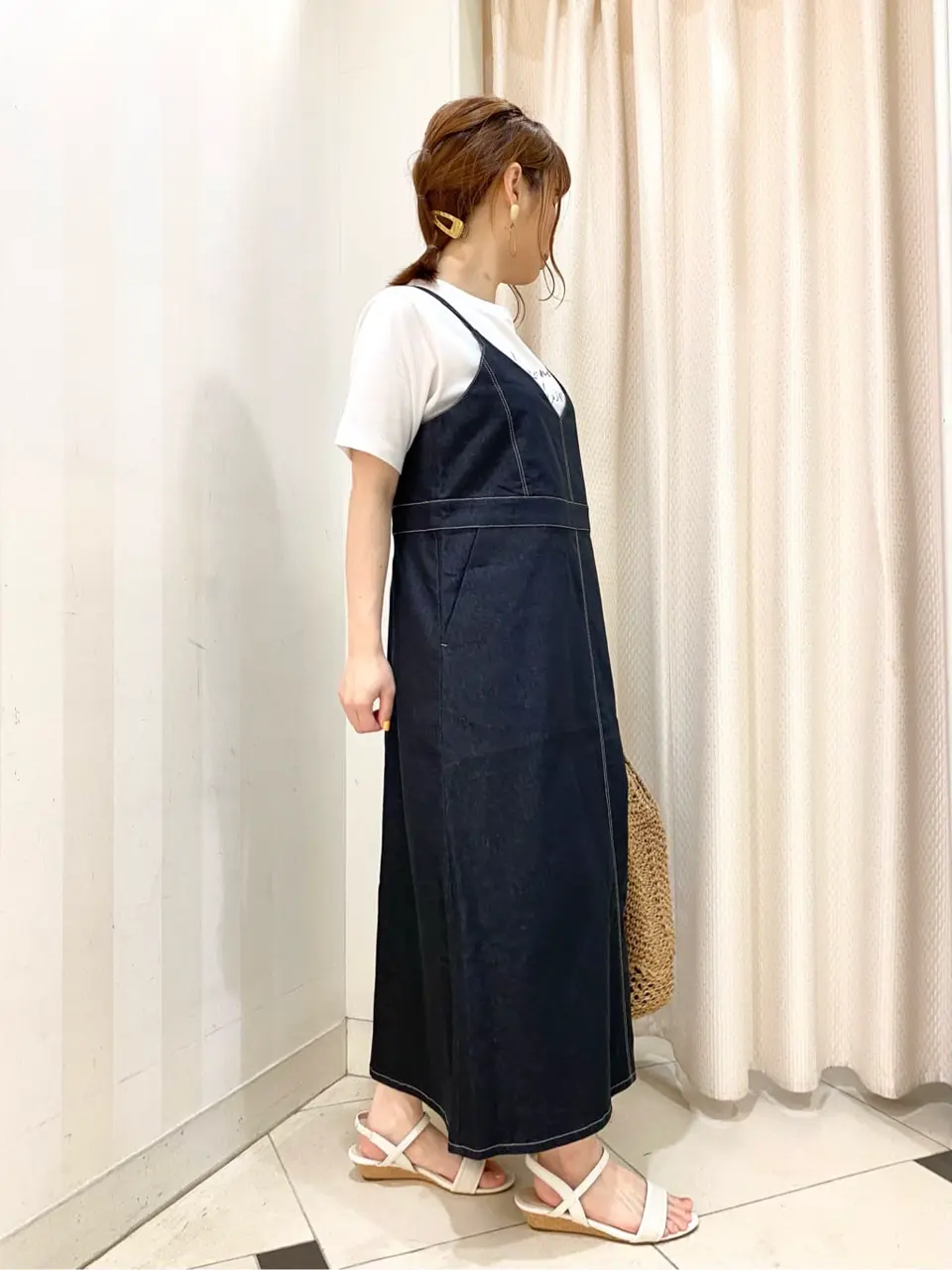 ANY SIS 横尾 コーディネート画像