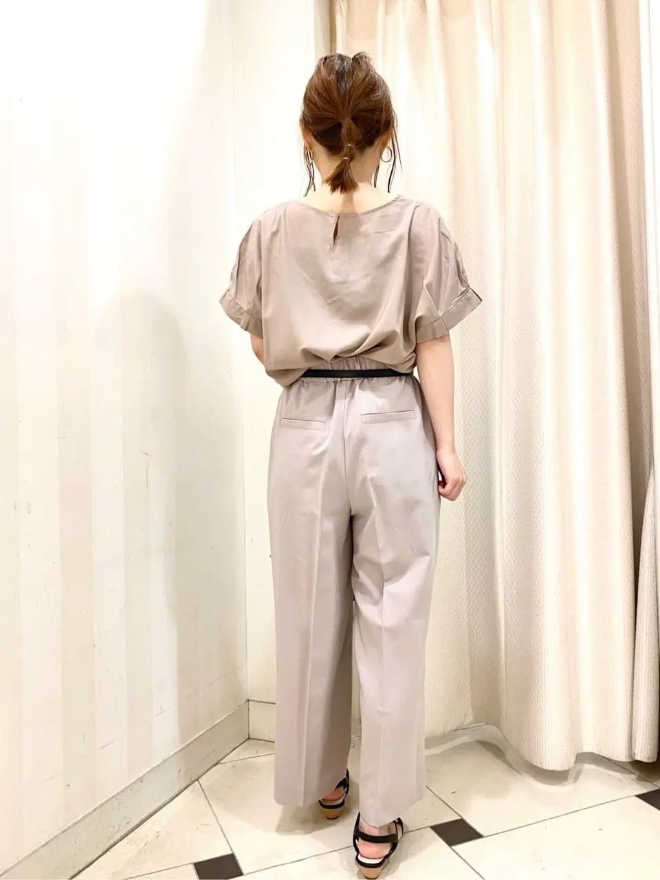 ANY SIS 横尾 コーディネート画像