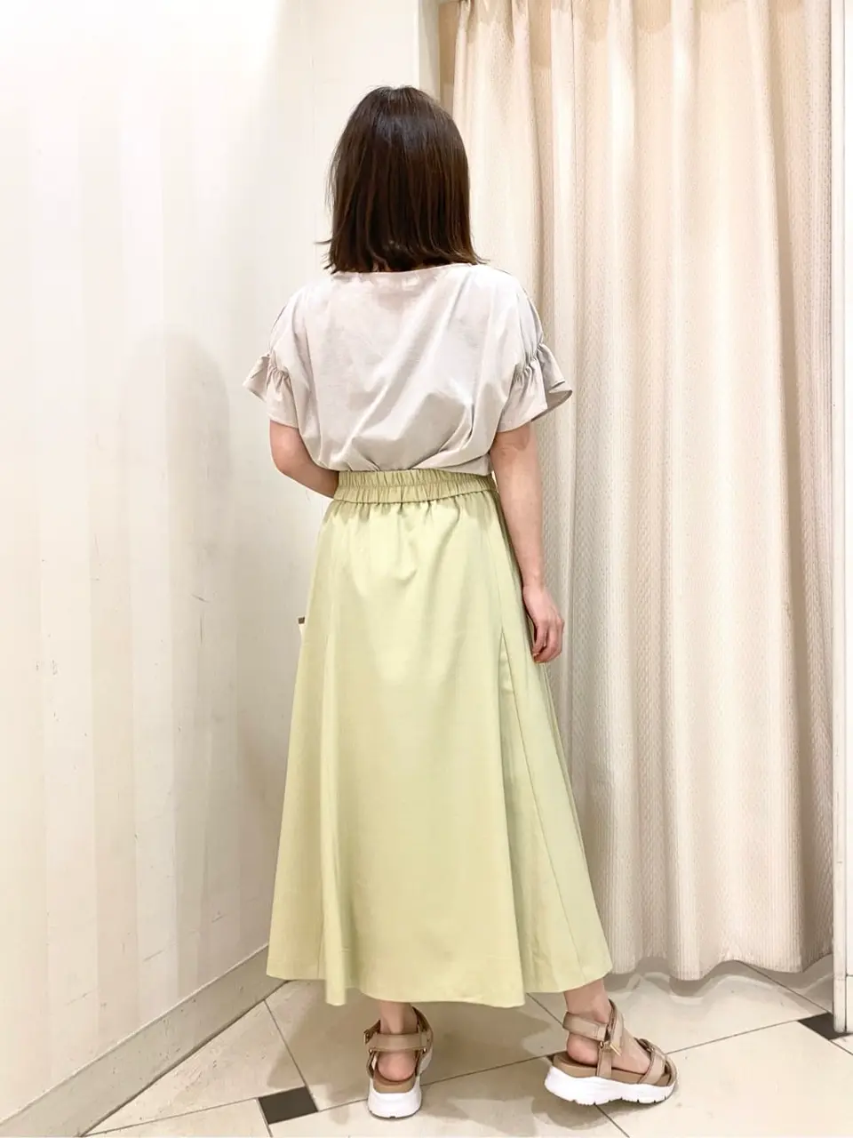 ANY SIS 横尾 コーディネート画像