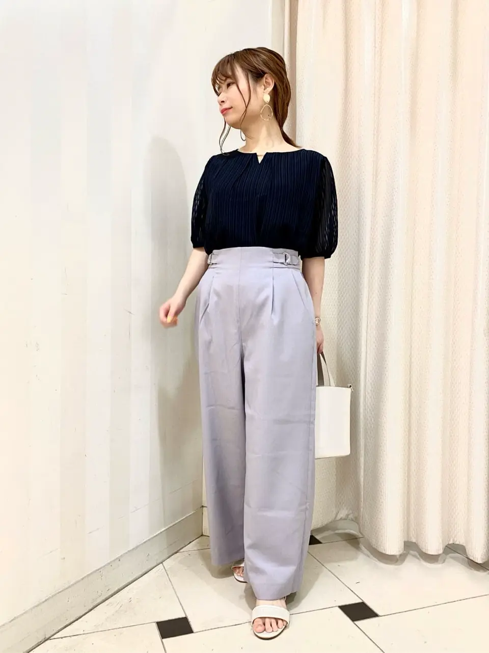 ANY SIS 横尾 コーディネート画像