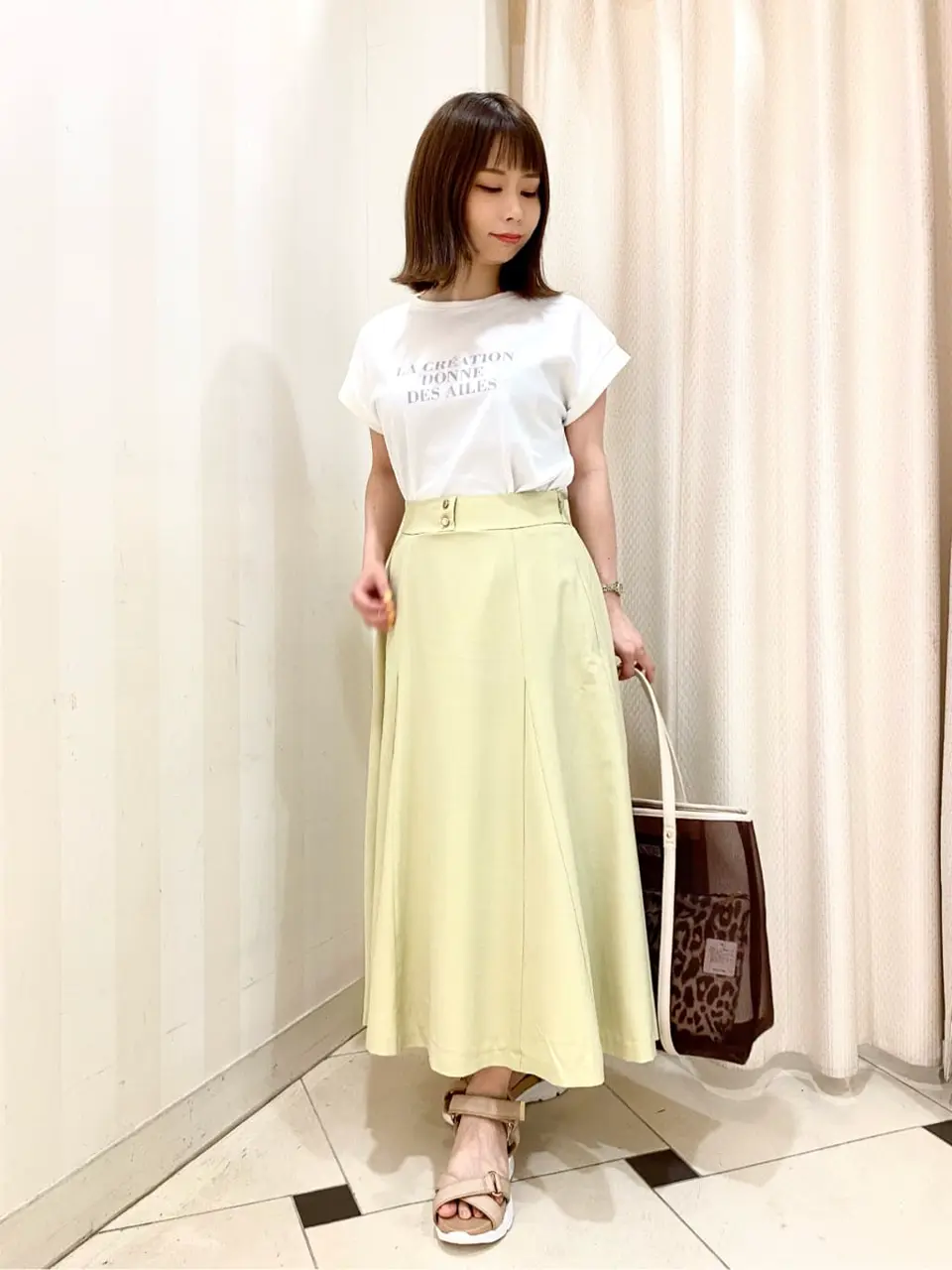 ANY SIS 横尾 コーディネート画像