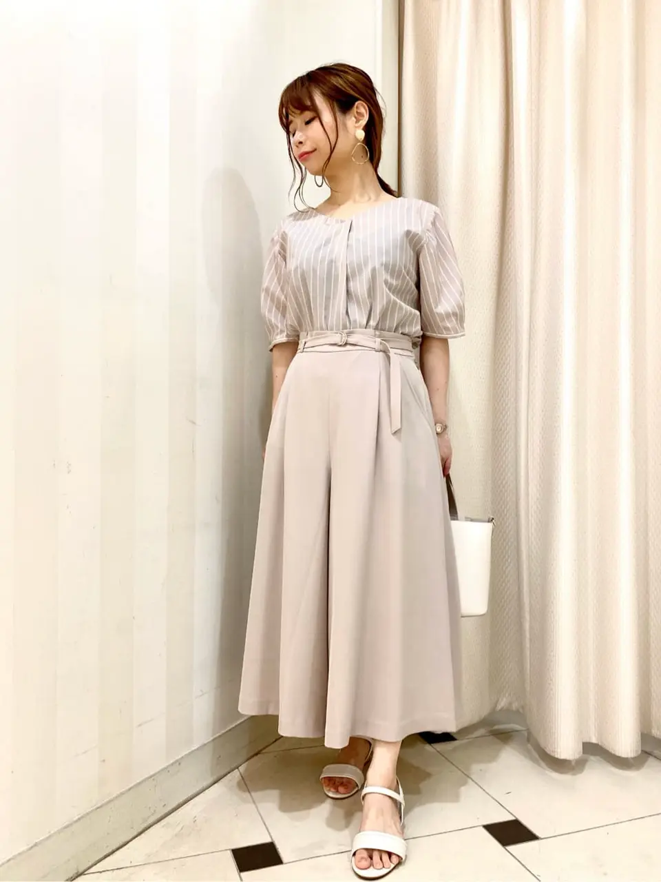 ANY SIS 横尾 コーディネート画像