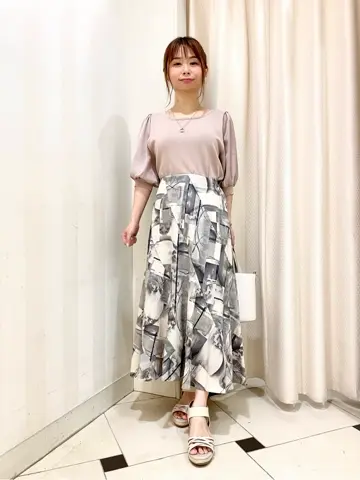 ANY SIS 横尾 コーディネート画像