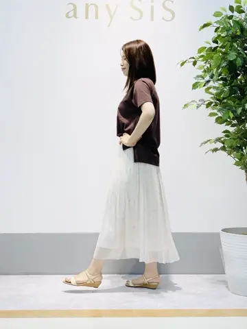 ANY SIS 岡本 コーディネート画像