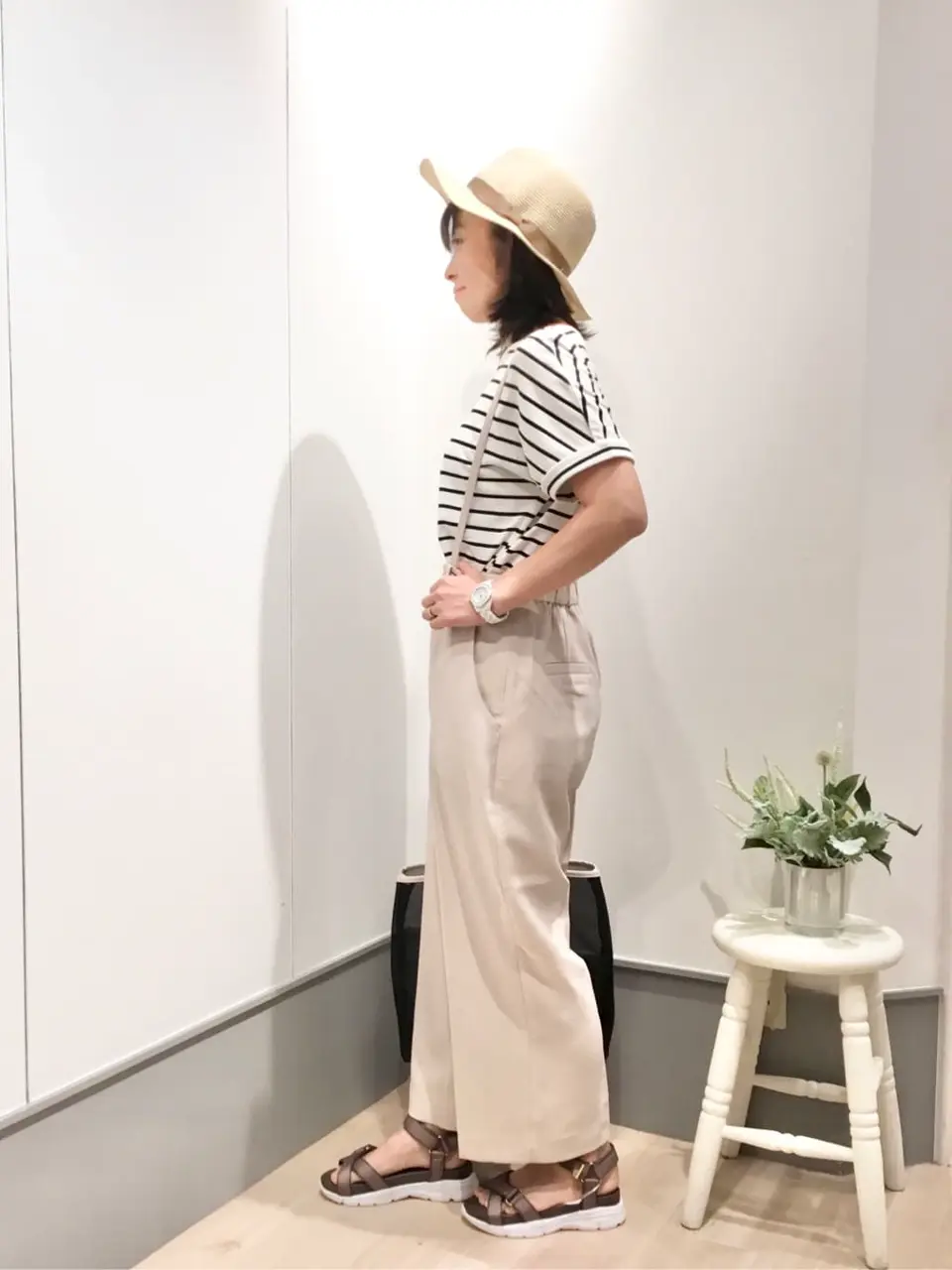 ANY SIS 山本 コーディネート画像