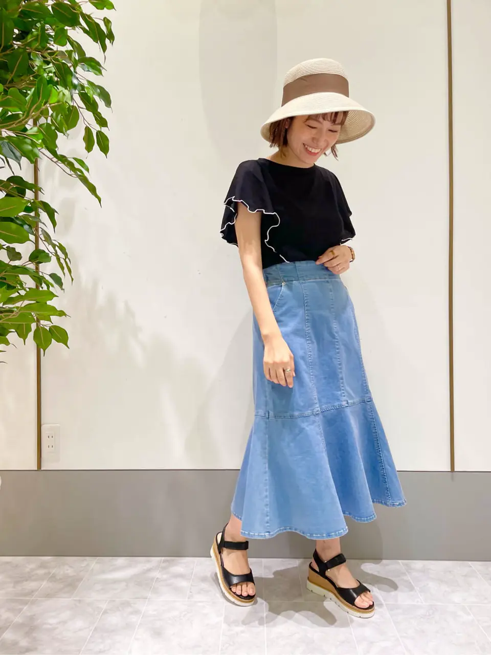  スタッフ コーディネート画像