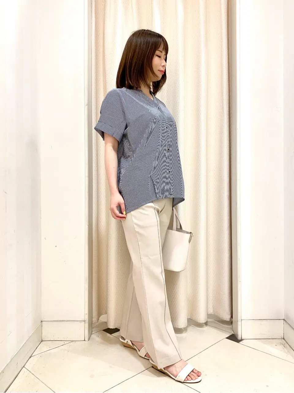 ANY SIS 横尾 コーディネート画像