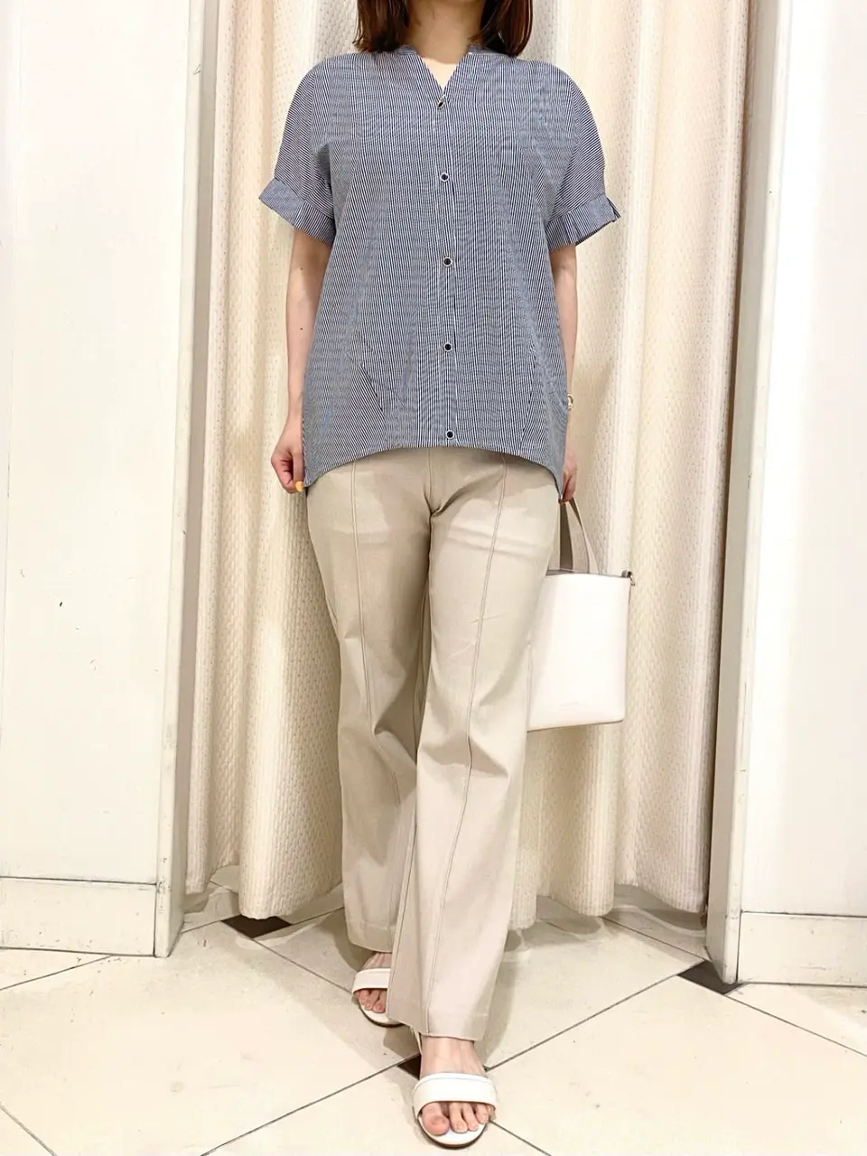 ANY SIS 横尾 コーディネート画像