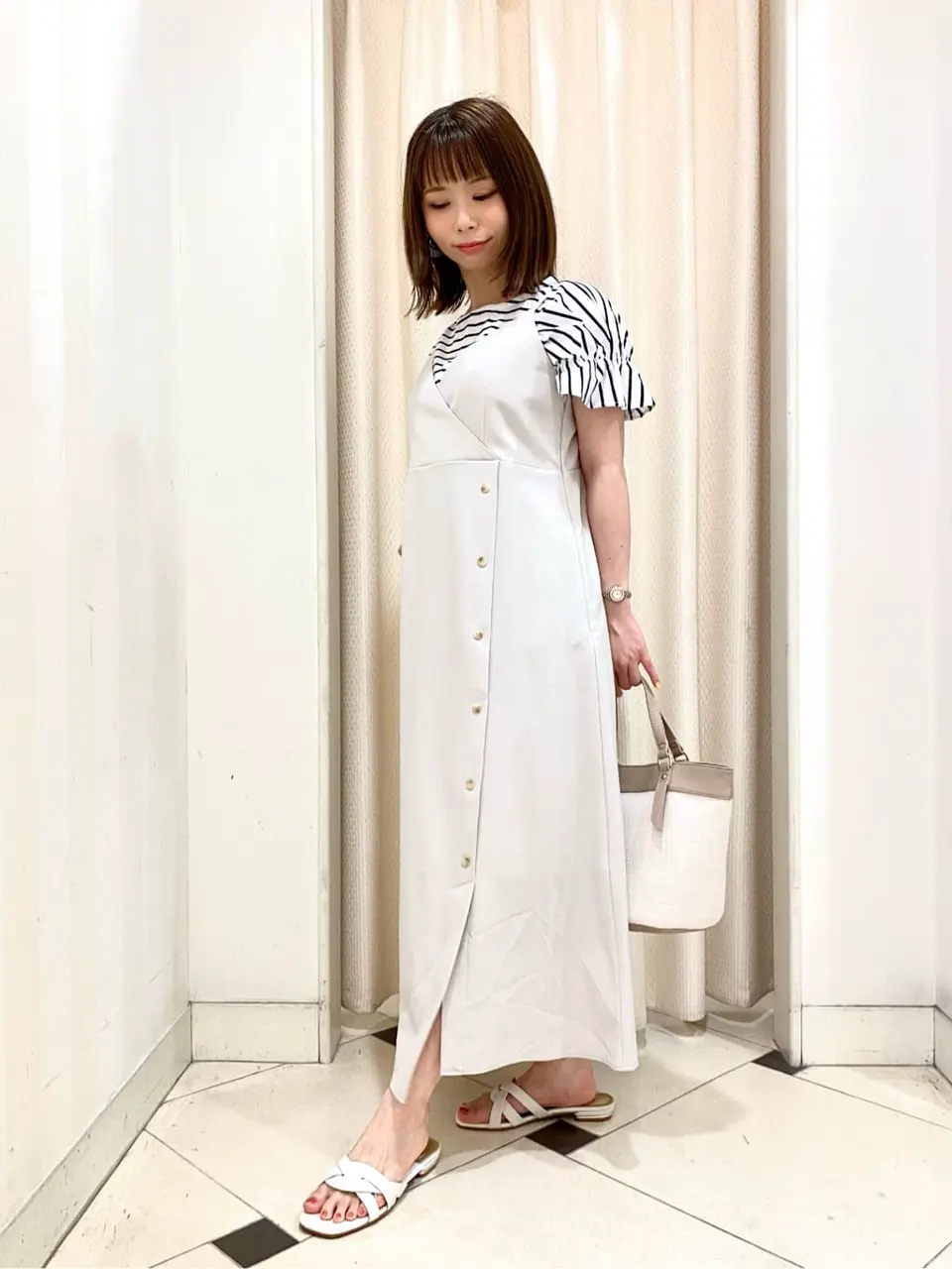 ANY SIS 横尾 コーディネート画像