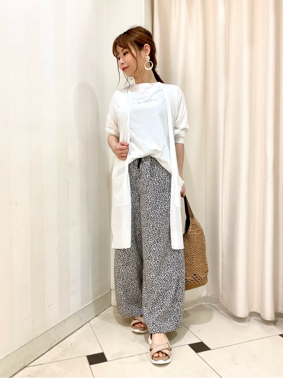 ANY SIS 横尾 コーディネート画像