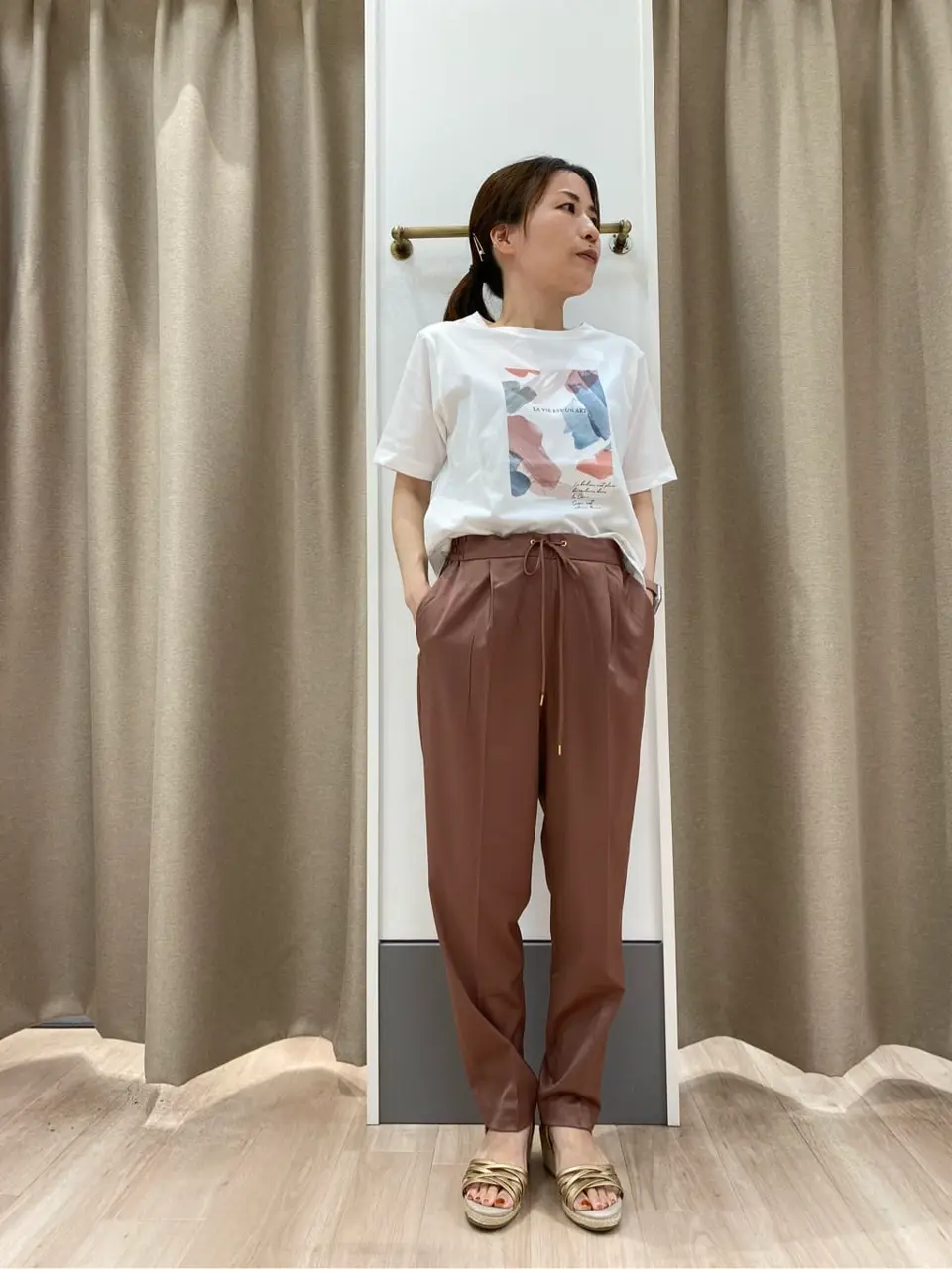  長尾 コーディネート画像