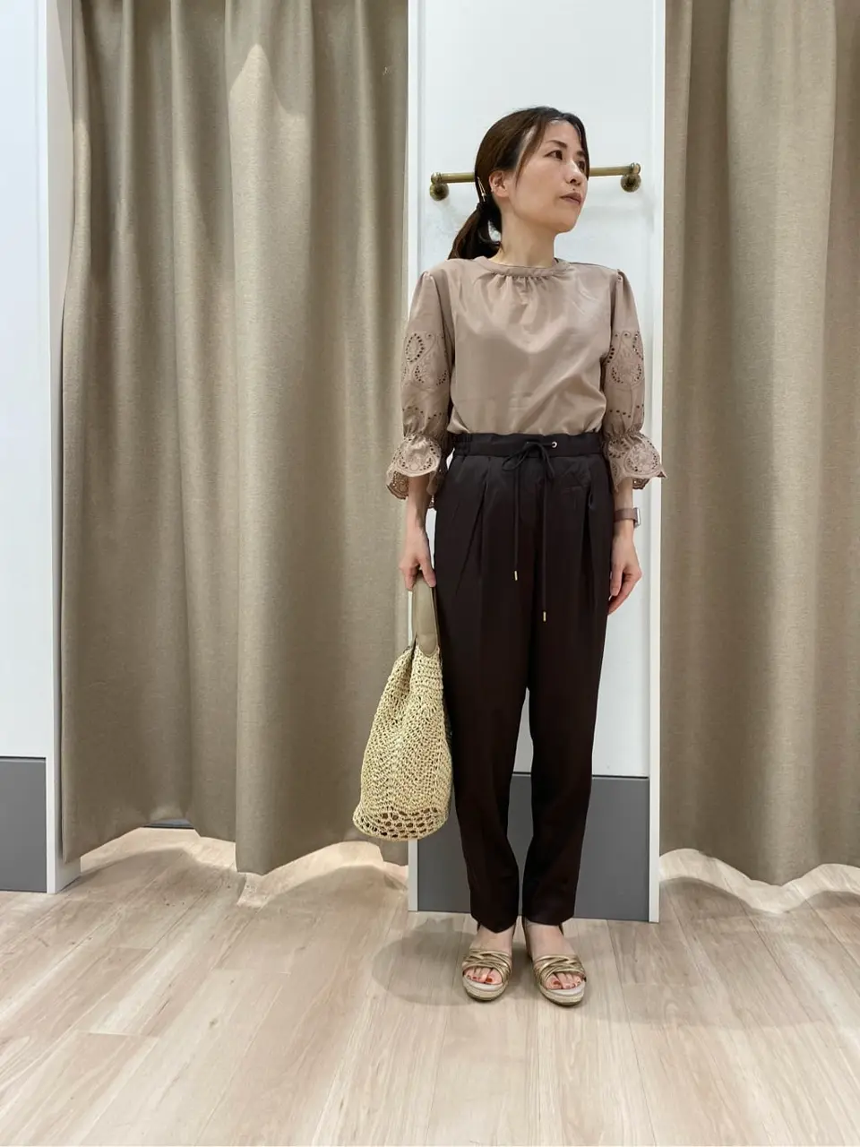  長尾 コーディネート画像